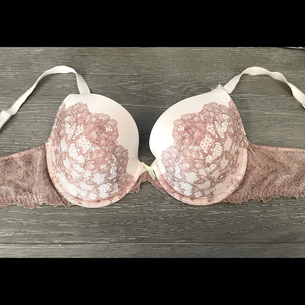 Victoria Secret Dream Angels Bra Pink Lace 34D
